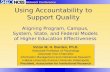 Using Accountability to Support Quality
