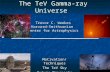 The TeV Gamma-ray Universe  Trevor C. Weekes Harvard-Smithsonian  Center for Astrophysics