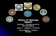Office of Military Support Business, Transportation & Housing Agency James F. Spagnole, Director