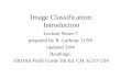 Image Classification: Introduction