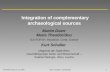 Integration of complementary archaeological sources