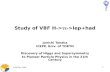 Study of VBF H-> tt ->lep+had