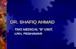 DR. SHAFIQ AHMAD