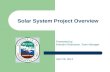 Solar System Project Overview