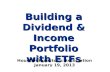Building a Dividend & Income Portfolio with ETFs
