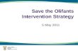 Save the Olifants Intervention Strategy