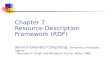 Chapter 7: Resource Description Framework (RDF)