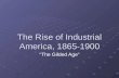 The Rise of Industrial America, 1865-1900