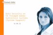 Data Security on  TA Triumph-Adler  SynControl Systems (System Support)