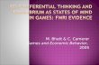 Self-Referential Thinking and Equilibrium as States of Mind in Games: FMRI Evidence