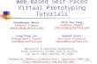 Web-Based Self-Paced Virtual Prototyping Tutorials