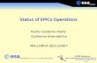 Status of EPICs Operations