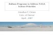 Balloon Programs to Address NASA Science Priorities