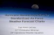 Hurricane Hazard Depiction for Standardized Air Force Weather Forecast Charts