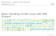 Basic Handling of DB2 Issue with IBM Support