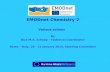 EMODnet Chemistry 2 Various actions   By Dick M.A. Schaap – Technical Coordinator
