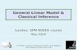 General Linear Model & Classical Inference