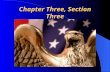 Chapter Three, Section Three