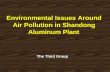 Environmental Issues Around  Air Pollution in Shandong Aluminum Plant