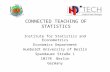 CONNECTED TEACHING OF STATISTICS