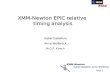 XMM-Newton EPIC relative  timing analysis