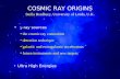 COSMIC RAY ORIGINS