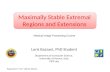 Maximally Stable Extremal Regions and Extensions