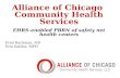 Alliance of Chicago Community Health Services EHRS-enabled PBRN of safety net health centers