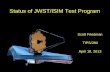 Status of JWST/ISIM Test Program