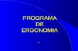 PROGRAMA DE ERGONOMIA -