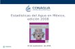 Estadísticas del Agua en México, edición 2008