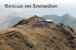 Rescue on Snowdon