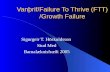Vanþrif/Failure To Thrive (FTT) /Growth Failure