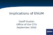 Implications of ENUM