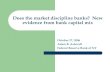 Does the market discipline banks?  New evidence from bank capital mix