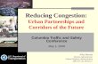 Reducing Congestion: Urban Partnerships and Corridors of the Future