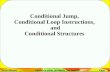 Conditional Jump, Conditional Loop Instructions,  and Conditional Structures