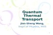 Quantum Thermal Transport