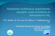 TransCom  continuous experiment: synoptic scale variations in atmospheric CO 2