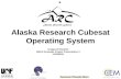 Alaska Research Cubesat Operating System