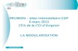 REUNION – bilan intermédiaire CAP 6 mars 2013 CFA de la CCI d’Avignon