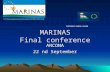 INTERREG/CARDS-PHARE MARINAS Final conference