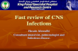 Fast review of CNS Infections