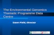 The Environmental Genomics Thematic Programme Data Centre