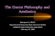The Daoist Philosophy and Aesthetics