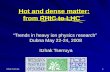 “Trends in heavy ion physics research” Dubna  May 22-24, 2008