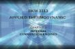 BKM 3313 APPLIED THERMODYNAMIC