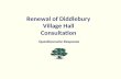 Renewal of Diddlebury Village Hall Consultation