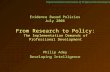 From Research to Policy: The Implementation Demands of Professional Development