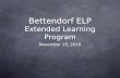 Bettendorf ELP Extended Learning Program